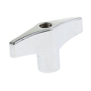 Durable Drum Set Cymbal Stand Wing Nut Hardware Cymbals Replacement Parts Hole Dia. 6mm