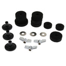 18 Pcs of Set Cymbal Stand Felt Wing Nuts Washers for Percussion Accessory