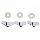 18 Pcs of Set Cymbal Stand Felt Wing Nuts Washers for Percussion Accessory