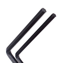 2 Pieces Metal Neck Hexagonal Wrenches 5mm+4mm for Electric/Acoustic Guitar Parts Black