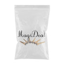 6pcs Copper Guitar Mandolin Bridge Nails String Pins with Shell Dot