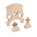 Adjustable Maple Wood 4/4 3/4 1/2 Double Bass Bridge DIY Musical Instrument Parts