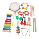 11 Kinds Musical Instruments Set Preschool Learning Educational Toys for Boys&Girls