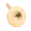 1 Pair Copper Drum Cymbals Musical Instrument Toy with Wooden Handles for Kids Children, Improving Kid's Sense of Rhythm and Beats