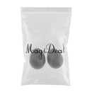 Pack of 2 Plastic Egg Shaker Black Kids Baby Toddler Preschool Musical Rattle Toy