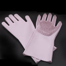 silicone cleaning brush scruber Scrubber Gloves Cleaning gloves for kitchen car pet bathroom
