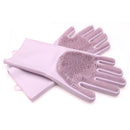 silicone cleaning brush scruber Scrubber Gloves Cleaning gloves for kitchen car pet bathroom
