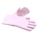 silicone cleaning brush scruber Scrubber Gloves Cleaning gloves for kitchen car pet bathroom
