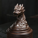 Dragon Backflow Incense Burner Ceramic Censer Holder Decoration