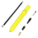 BIKIGHT Mini Two-way Air Pump Hand-held Portable Bike Bicycle Pump Inflator Tyre Ball Pump