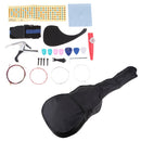 Guitar Accessory with Pickguard Bag Strap Tuner Capo Picks Wrench Finger Cover