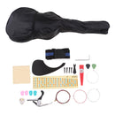 Guitar Accessories with Pickguard Bag Strap Capo Picks Wrench Finger Cover Parts