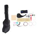 Guitar Accessories with Pickguard Bag Strap Capo Picks Wrench Finger Cover Parts