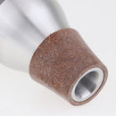 Aluminum Mini Trumpet Straight Mute Silencer with Silver Color Musical Instrument Accessory