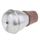 Aluminum Mini Trumpet Straight Mute Silencer with Silver Color Musical Instrument Accessory