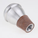 Aluminum Mini Trumpet Straight Mute Silencer with Silver Color Musical Instrument Accessory