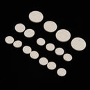 17 Pieces Clarinet Key Cushion Pads Mat for Woodwind Instrument Parts