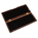 Solid Wood Bassoon Reed Case with Internal Thicken Flannel for 11 Pieces Reeds