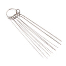 Guitar Frets Nut Slotting Tool Kit Tools Saw Rods Slot Filing Set for Professional Guitar Accessories Without Flat File