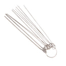 Guitar Frets Nut Slotting Tool Kit Tools Saw Rods Slot Filing Set for Professional Guitar Accessories Without Flat File
