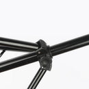 Music Stand with Heavy Duty Black Metal Folding Design Perfect for Instrumental Performance