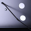 Music Stand with Heavy Duty Black Metal Folding Design Perfect for Instrumental Performance