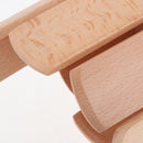 Wooden Multi Sound Tube Percussion Musical Toy Instrument with beater and Handle for Kids and Children