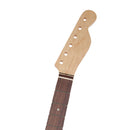 2 Pieces 22 Fret Maple Wood Electric Guitar Neck Dot Inlay For ST Parts Replacement