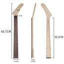 Rubber Electric Guitar Neck Fingerboard 6 String Musical Instrument Parts
