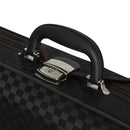 4/4 Full Size Violin Case, Professional Violin Hand Case with Hygrometer, Lightweight Portable Carrying Bag with Backpack Straps, Black