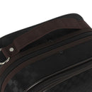 Waterproof 4/4 Full Size Violin Case, Professional Violin Hand Case with Hygrometer, Lightweight Portable Carrying Bag with Backpack Straps, Black