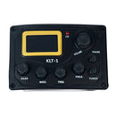 4 Band EQ Equalizer Preamp Digital Tuner for Acoustic Folk Guitar