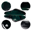 Professional Violin Case 4/4 Full Size, Black Violin Hard Case with Hygrometer, Adjustable Straps