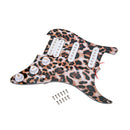 SSH Wooden Guitar Pickguard Maple with Decorative Pattern for ST Electric Guitars
