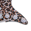 SSH Wooden Guitar Pickguard Maple with Decorative Pattern for ST Electric Guitars