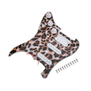 SSH Wooden Guitar Pickguard Maple with Decorative Pattern for ST Electric Guitars