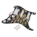 Prewired Pickguard Guard Plate with SSH Pickup for Electric Guitar