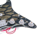 Prewired Pickguard Guard Plate with SSH Pickup for Electric Guitar