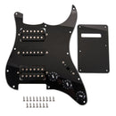 HSH Electric Guitar Prewired Loaded Pickguard Scratch Plate Back Cover Set