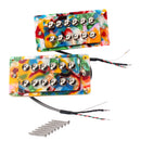 Colorful Electric Guitar Humbucker Neck Bridge Pickup Screw Kit