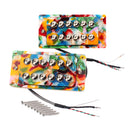 Colorful Electric Guitar Humbucker Neck Bridge Pickup Screw Kit