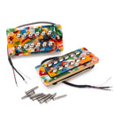 Colorful Electric Guitar Humbucker Neck Bridge Pickup Screw Kit