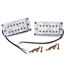 50/52mm Copper Humbucker Neck Bridge Pickup Set for Electric Guitar Parts