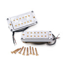 50/52mm Copper Humbucker Neck Bridge Pickup Set for Electric Guitar Parts