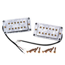 50/52mm Copper Humbucker Neck Bridge Pickup Set for Electric Guitar Parts