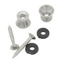 2x Skidproof Belt Button Strap Lock for Electric Guitar Bass Parts