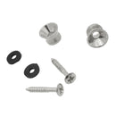 2x Skidproof Belt Button Strap Lock for Electric Guitar Bass Parts
