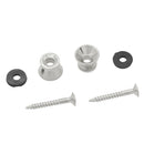 2x Skidproof Belt Button Strap Lock for Electric Guitar Bass Parts