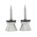 2x Skidproof Belt Button Strap Lock for Electric Guitar Bass Parts