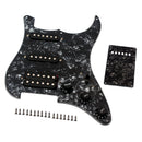 Prewired SSH Pickguard Plate Set with 17 screws,1 Rear cover,for Electric Guitar